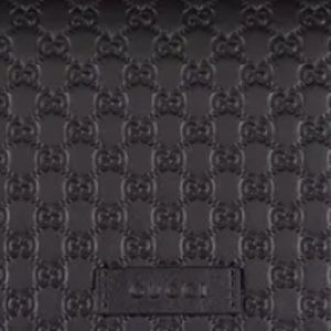 AuthenticGucci Black Crossbody Shoulder Wallet Bag